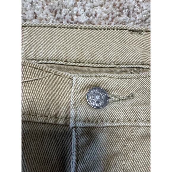 Levi's 512 Men's Jeans/Pants size 33X30; Slight Taper Fit; Tan Denim - Picture 12 of 14